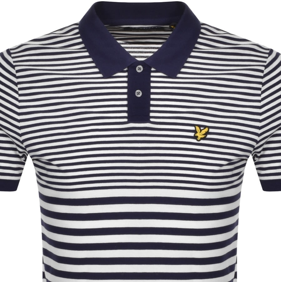 Alternative Image for ProductLyle And Scott Short Sleeved Polo T Shirt Navy2